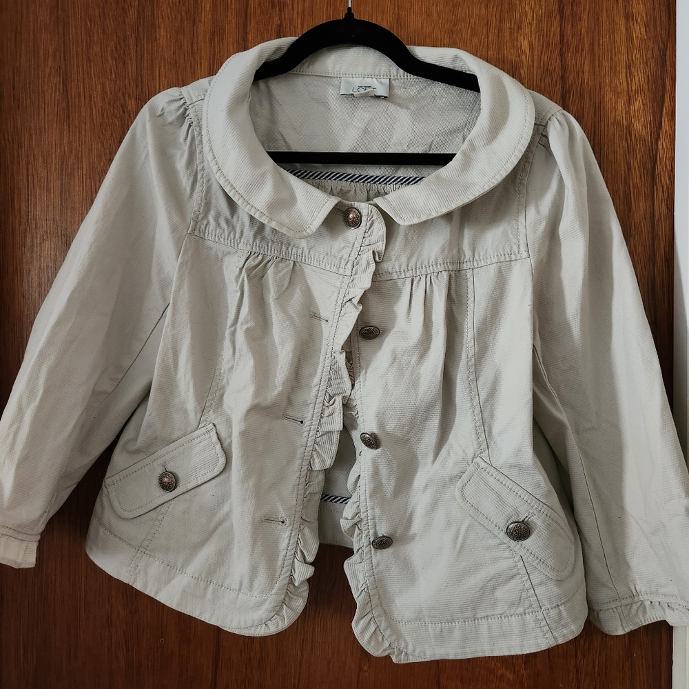 Ann Taylor LOFT Crop Jacket